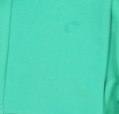 Womens UK Size 10 Quiz Regular Green Blazer
