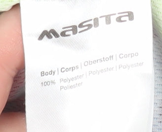 Mens UK Size XS Masita Multicoloured Football Gym & Training Running & Jogging T