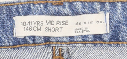 Teenss UK Size 11 Slim Denim Co. Regular Fit Cut-Off Shorts
