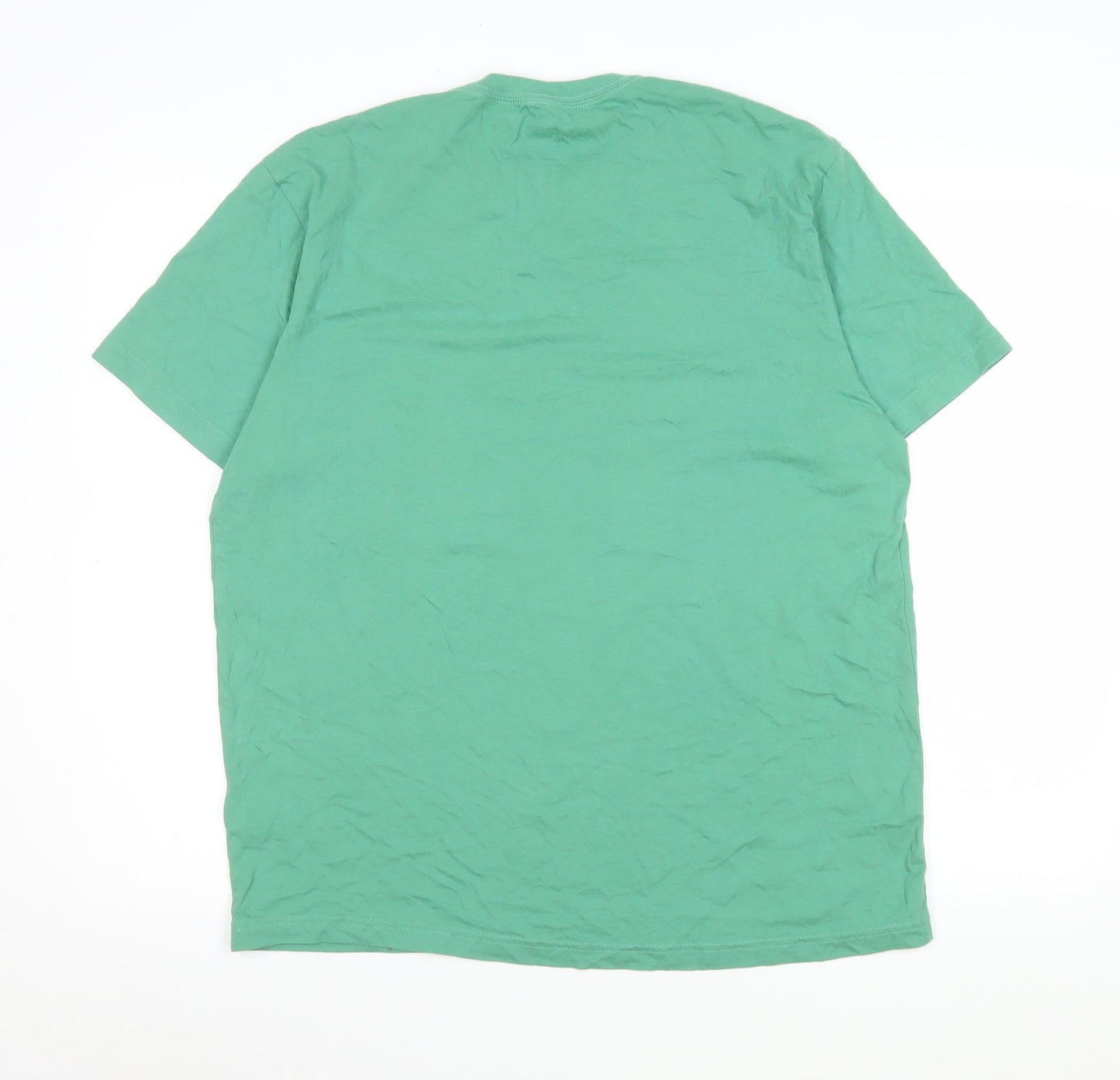 Mens UK Size M American Eagle Green  T-Shirt