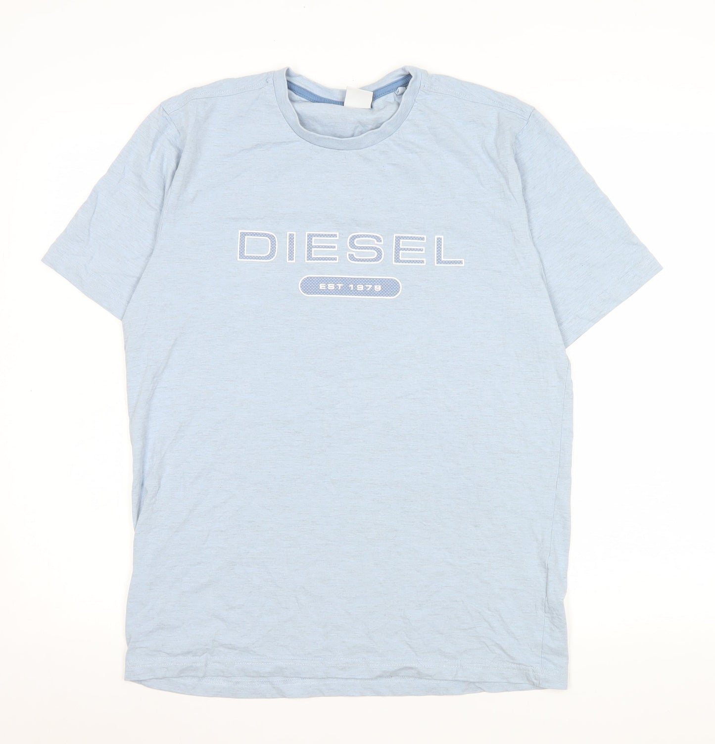 Mens UK Size M Diesel Blue  T-Shirt