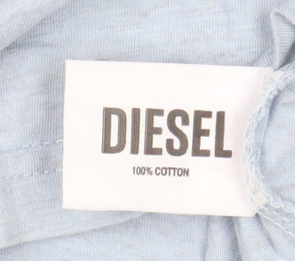 Mens UK Size M Diesel Blue  T-Shirt