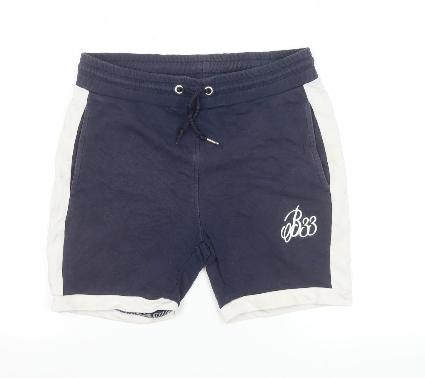 Mens UK Size S Bee Inspired Regular Fit Sweat Shorts