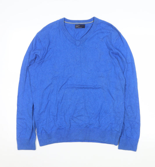Mens UK Size M Gap Blue Pullover Sweatshirt