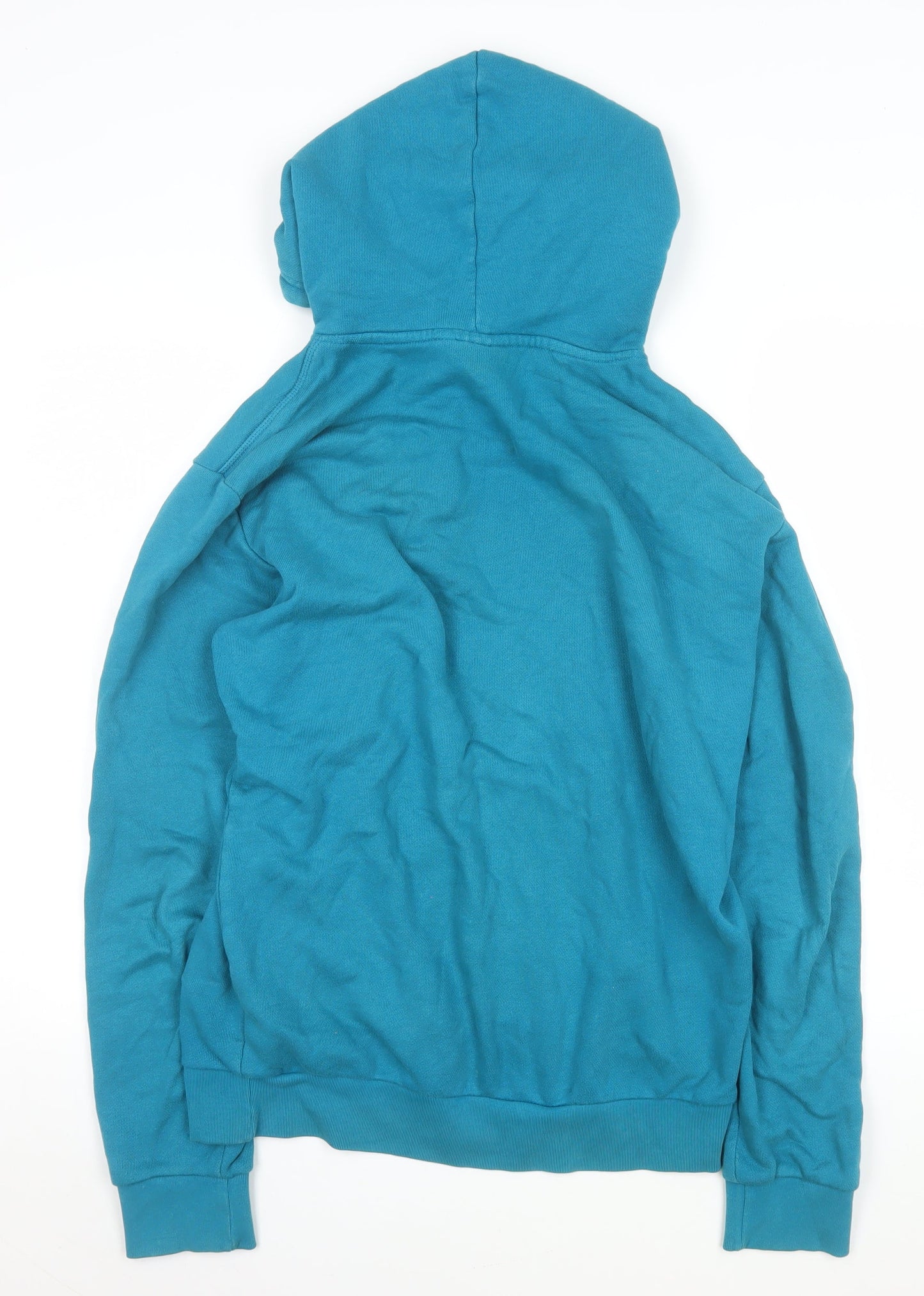 Mens UK Size M adidas Blue Pullover Hoodie