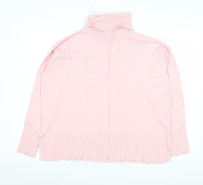 Womens UK Size M Dunnes Stores Pink Pullover Jumper