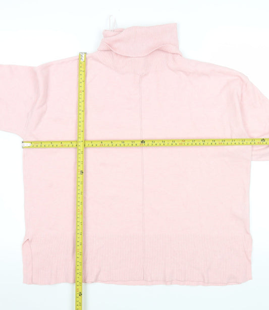 Womens UK Size M Dunnes Stores Pink Pullover Jumper