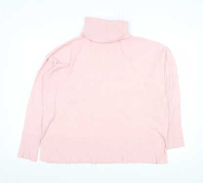 Womens UK Size M Dunnes Stores Pink Pullover Jumper