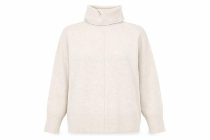 Dunnes Stores Women Beige Roll Neck Jumper Size S