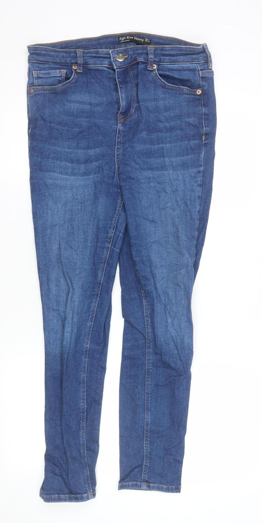 Womens UK Size 14 Dunnes Stores Slim Fit Skinny Blue Jeans