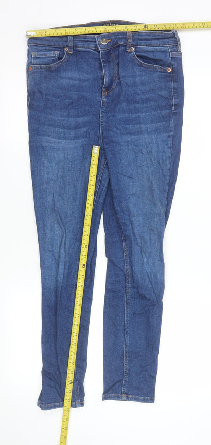 Womens UK Size 14 Dunnes Stores Slim Fit Skinny Blue Jeans