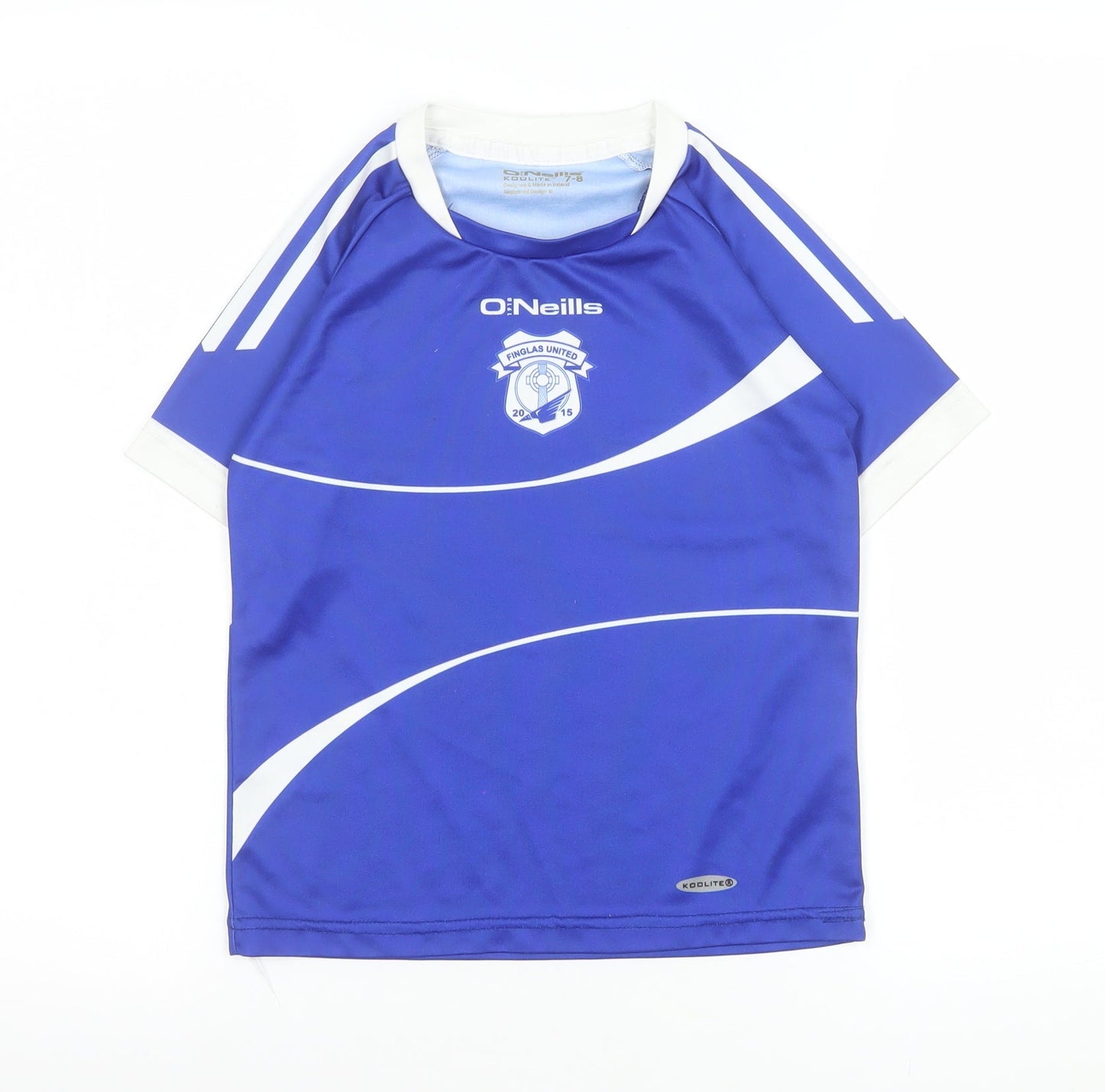 Boys UK Size 7-8 Years O'Neills Blue Jersey T-Shirt