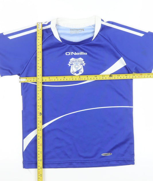 Boys UK Size 7-8 Years O'Neills Blue Jersey T-Shirt