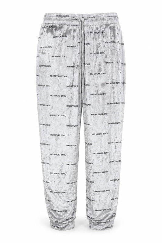 Womens UK Size M MKI MIYUKI ZOKU Regular Fit Jogger Grey Trousers