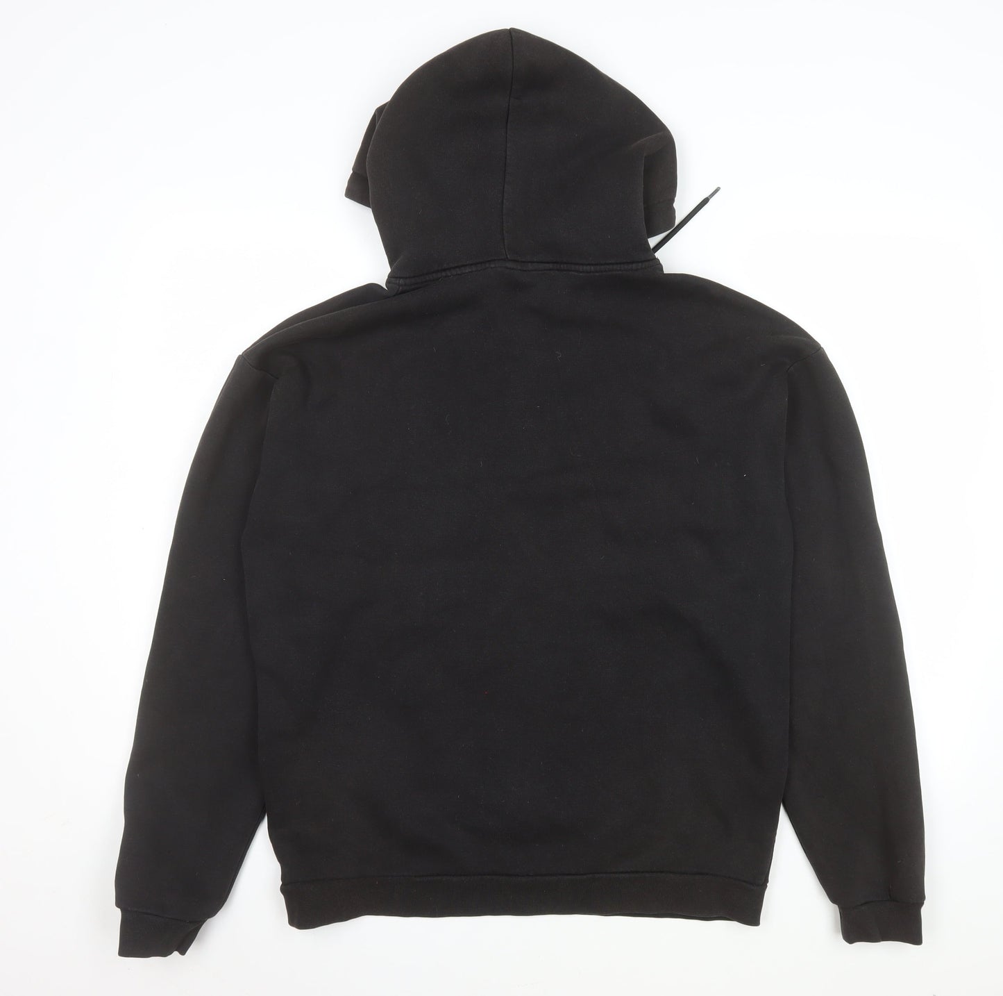 Mens UK Size M Black Squad Black Pullover Hoodie