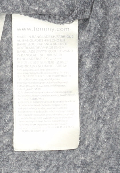 Unisex Adults UK Size L Tommy Hilfiger Blue Basic T-Shirt