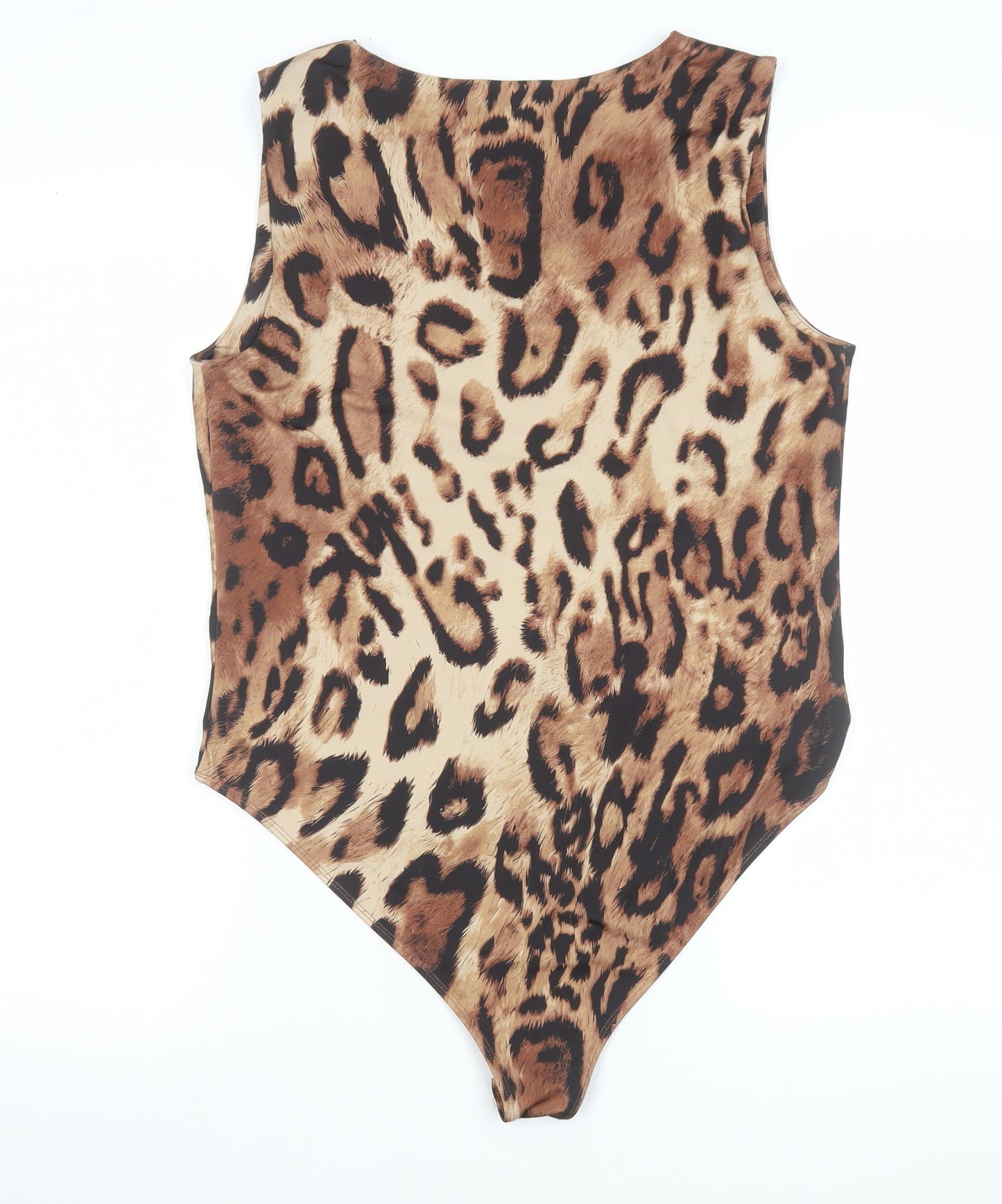 Womens UK Size 16 River Island One-Piece Beige Bodysuit