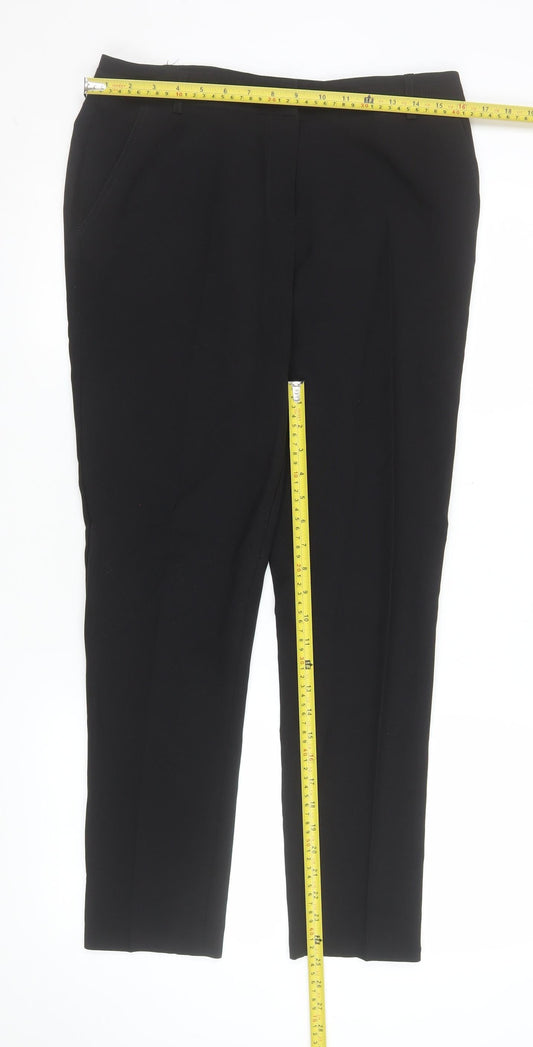 Womens UK Size 12 Primark Regular Fit Business Casual Workwear Black Trousers