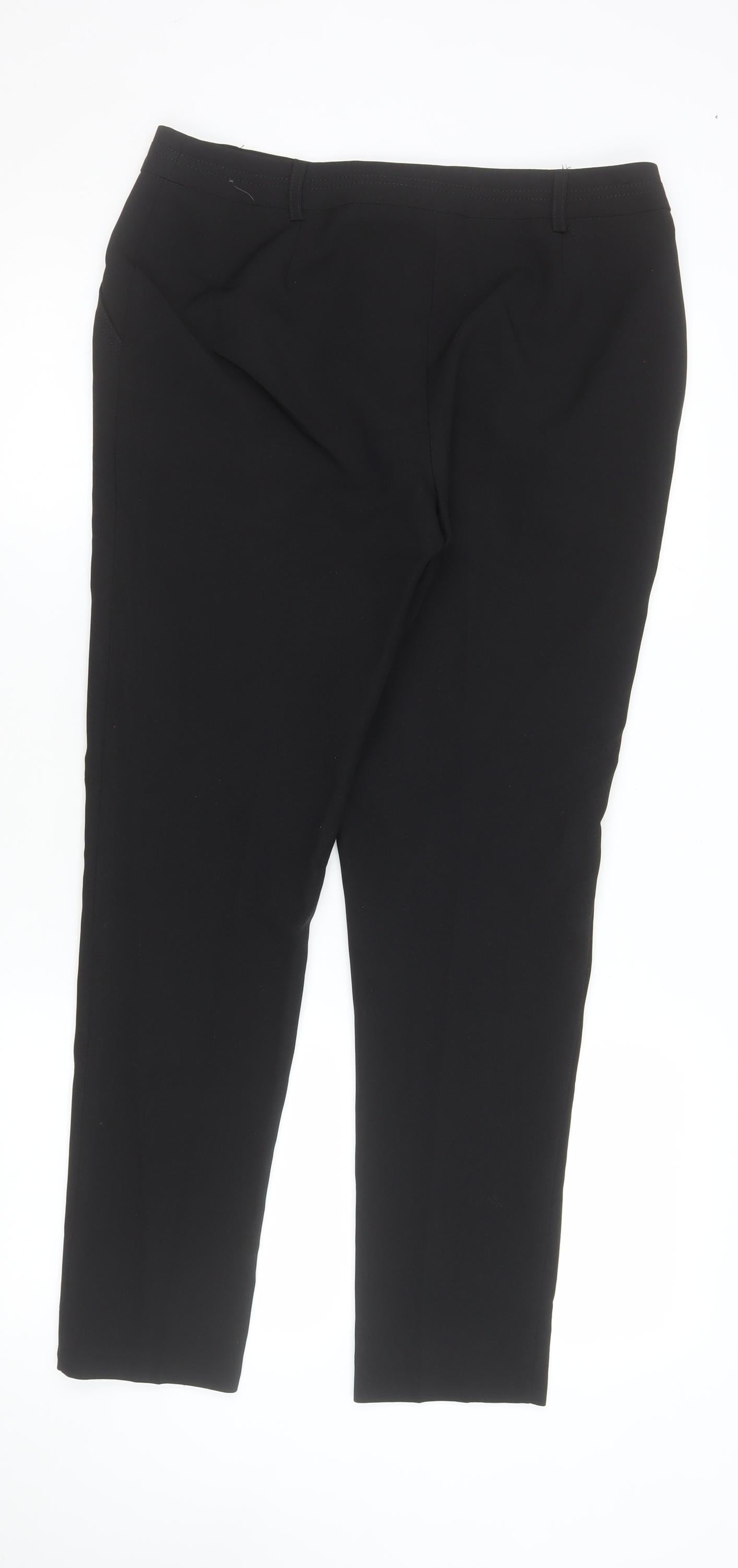 Womens UK Size 12 Primark Regular Fit Business Casual Workwear Black Trousers