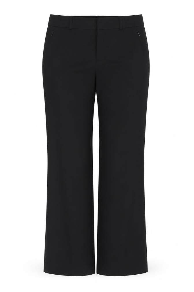 Womens UK Size 10 Dunnes Stores Regular Fit Dress Pants Black Trousers