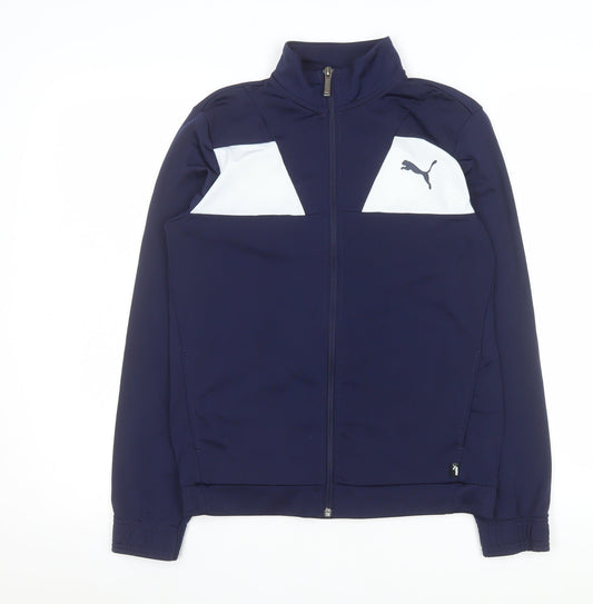 Boys UK Size 14 Years PUMA Blue Track Jacket