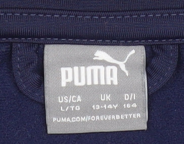 Boys UK Size 14 Years PUMA Blue Track Jacket