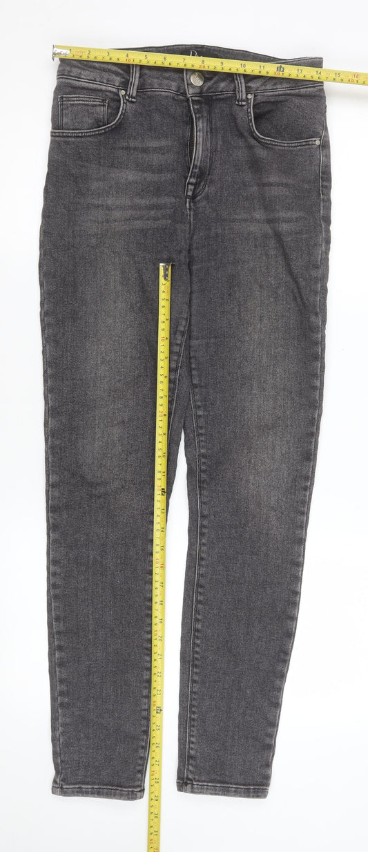 Womens UK Size 12 Poco by Pippa Slim Fit Skinny Grey Jeans