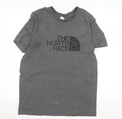 Womens UK Size S The North Face Grey Basic T-Shirt