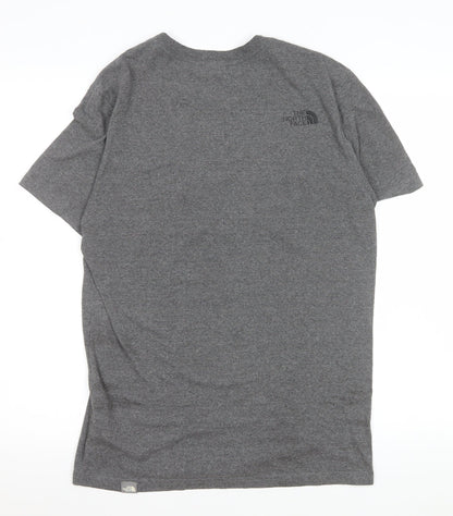 Womens UK Size S The North Face Grey Basic T-Shirt