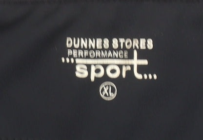 Womens UK Size XL Dunnes Stores Slim Fit Capri Black Leggings