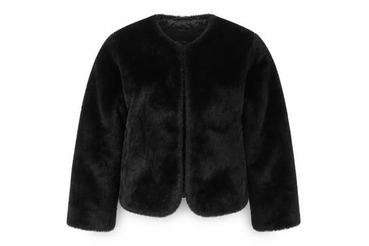 Girls UK Size 6 Years name it Black Basic Jacket