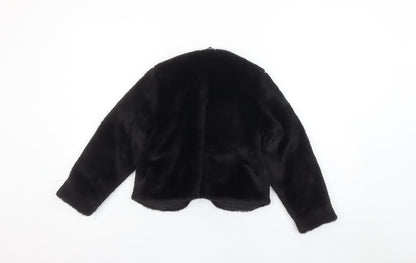 Girls UK Size 6 Years name it Black Basic Jacket