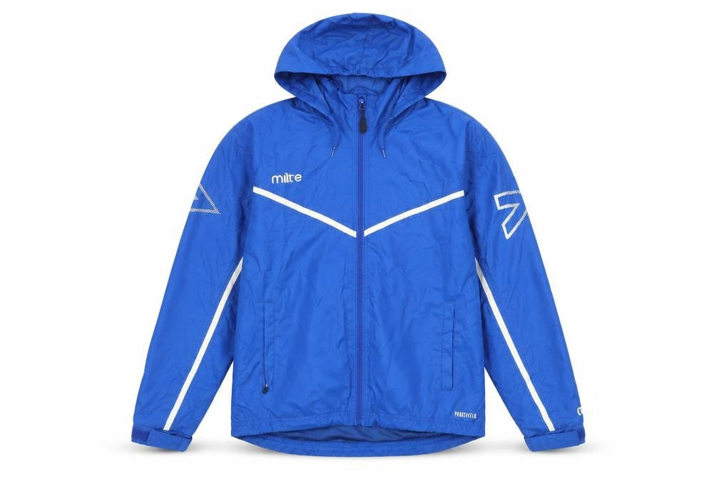 Boys UK Size L Mitre Blue Windbreaker Coat