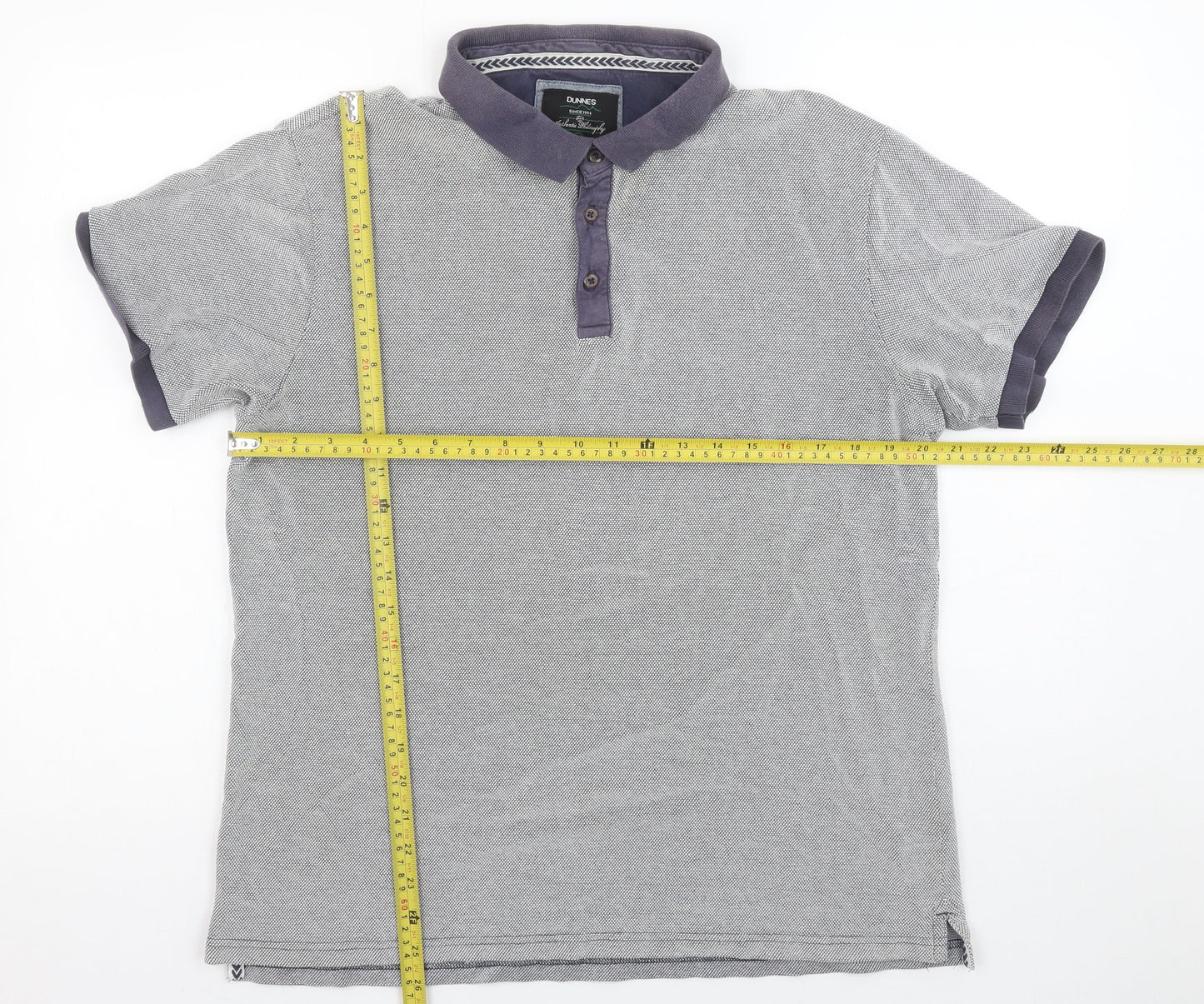 Mens UK Size XL Dunnes Stores 100% Cotton Polo Shirt