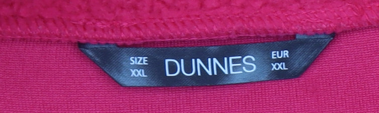 Womens UK Size 2XL Dunnes Red Pullover Sweatshirt