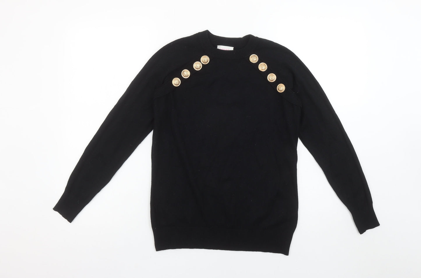 Womens UK Size 10 Savida Black Pullover Jumper