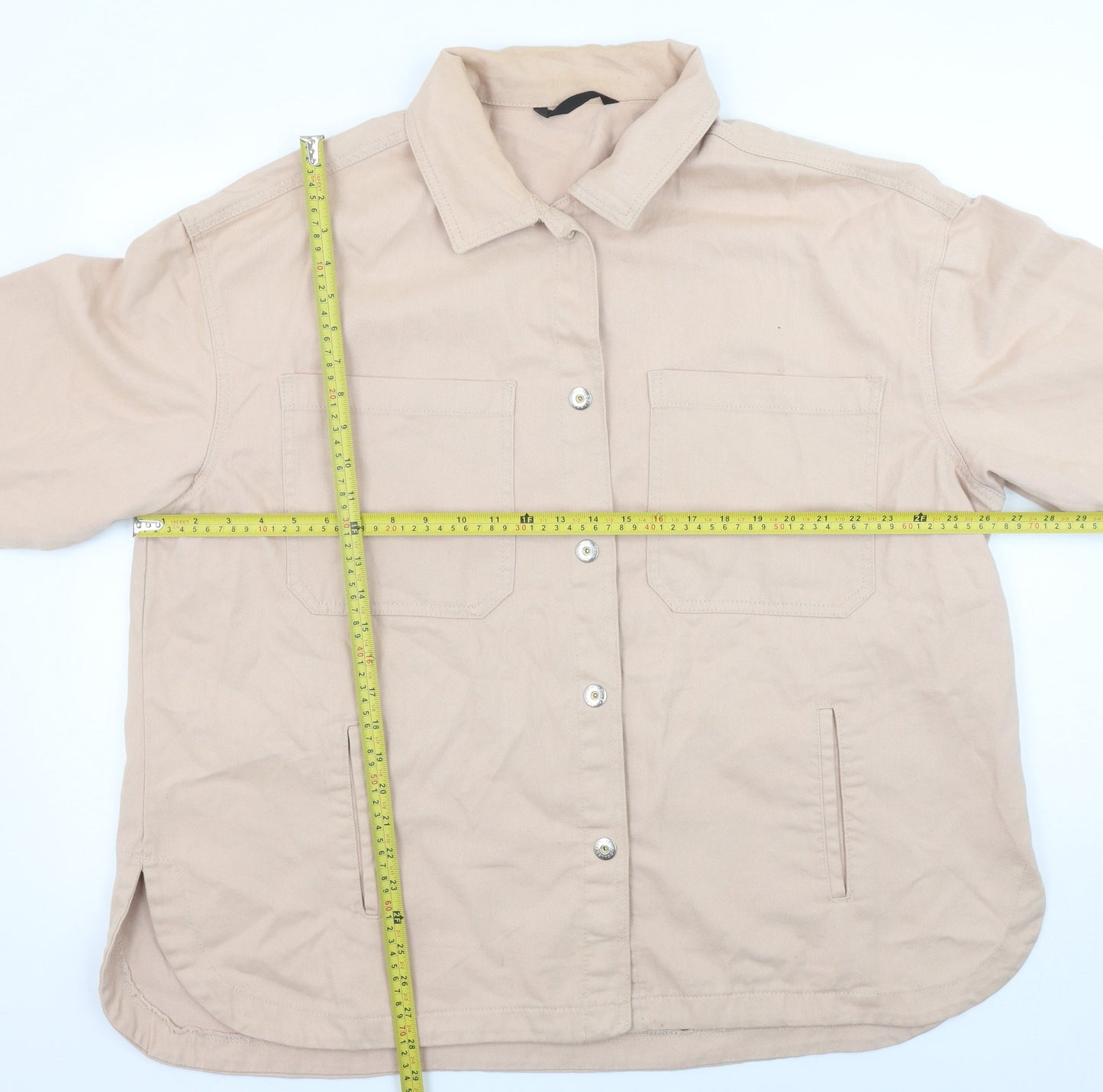 Womens UK Size XL Dunnes Stores Beige Basic Jacket