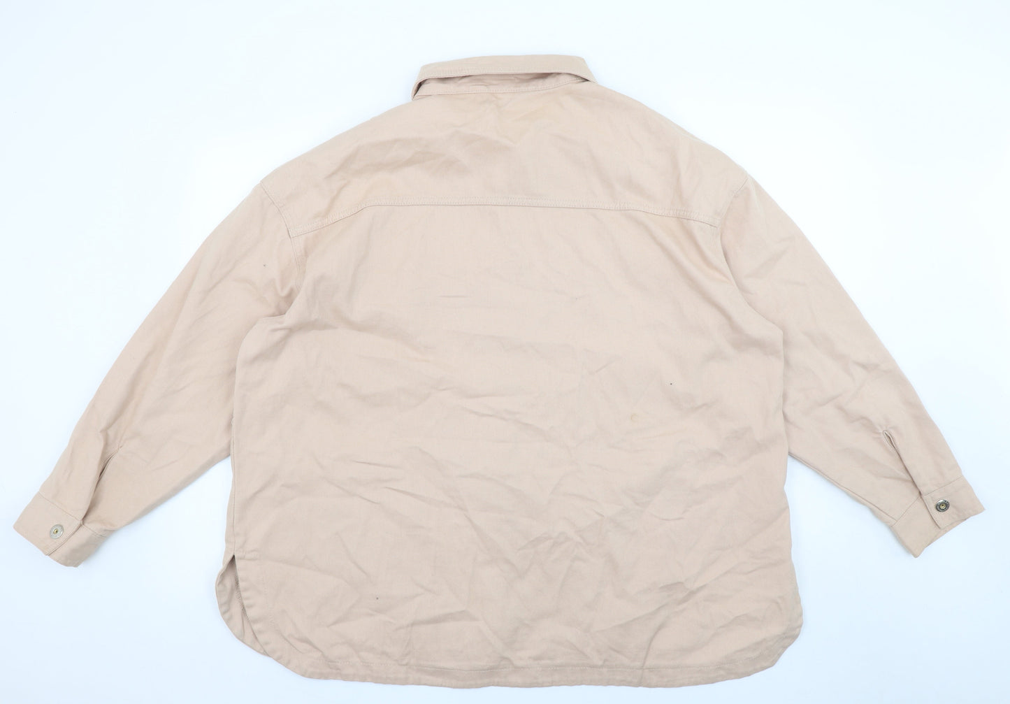 Womens UK Size XL Dunnes Stores Beige Basic Jacket
