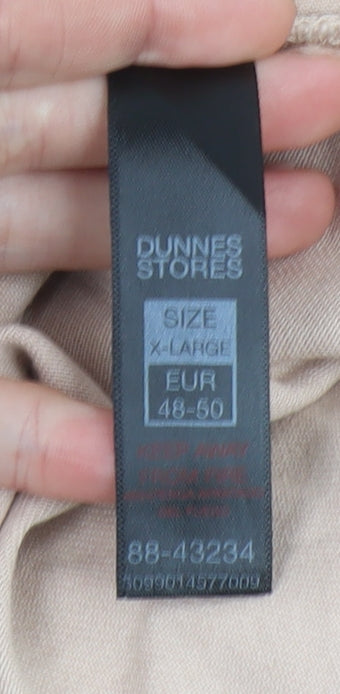 Womens UK Size XL Dunnes Stores Beige Basic Jacket