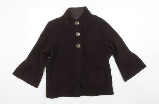 Womens UK Size 16 NEXT Brown Cardigan Jumper