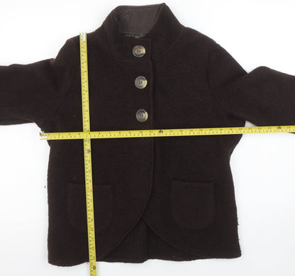 Womens UK Size 16 NEXT Brown Cardigan Jumper