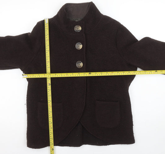Womens UK Size 16 NEXT Brown Cardigan Jumper