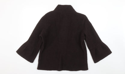 Womens UK Size 16 NEXT Brown Cardigan Jumper
