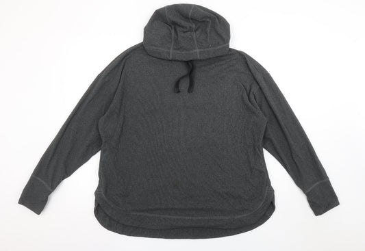 Womens UK Size L Dunnes Stores Grey Pullover Hoodie