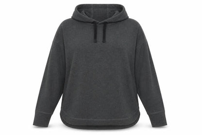 Dunnes Women’s Grey Pullover Hoodie Size L Polyester Blend