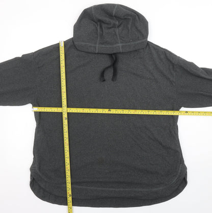 Dunnes Women’s Grey Pullover Hoodie Size L Polyester Blend