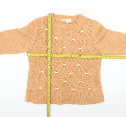 Womens UK Size S LOVELYGIRL Beige Pullover Jumper