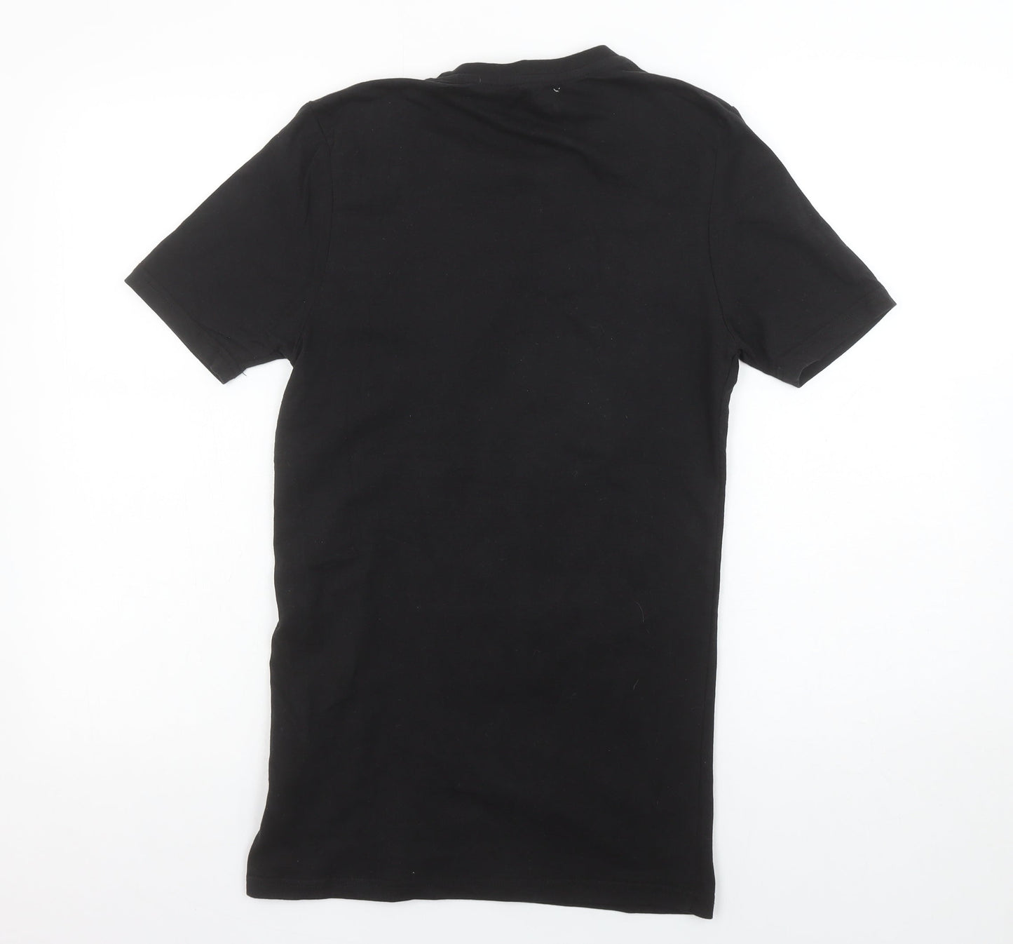 Mens UK Size S boohooMAN Black  T-Shirt