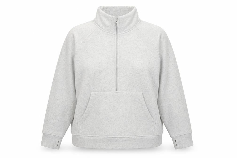 Womens UK Size 2XL Danskin Grey Pullover Sweatshirt