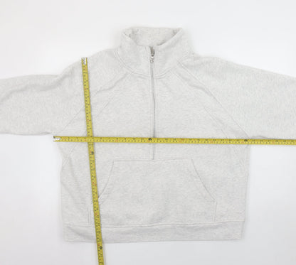 Womens UK Size 2XL Danskin Grey Pullover Sweatshirt